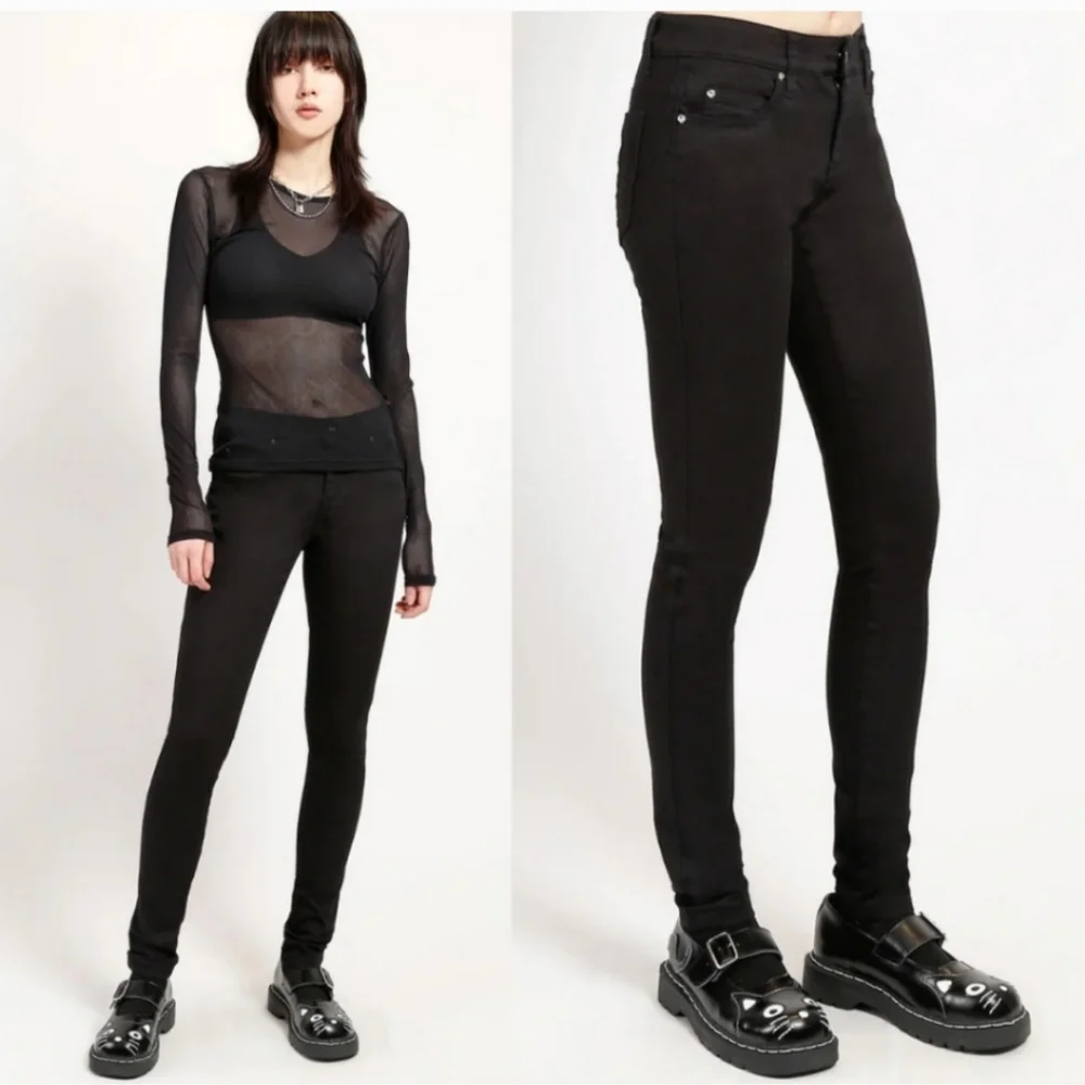 Tripp NYC Black Skinny Junior Jeans. Size 14T.